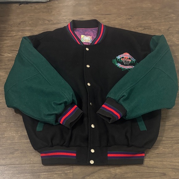 Vintage Other - Vintage Athletic Division Varsity Jacket